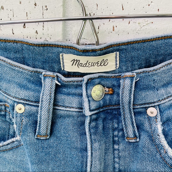 Madewell 10" High-Rise Skinny Jeans in Hamden Wash - Picture 7 of 13